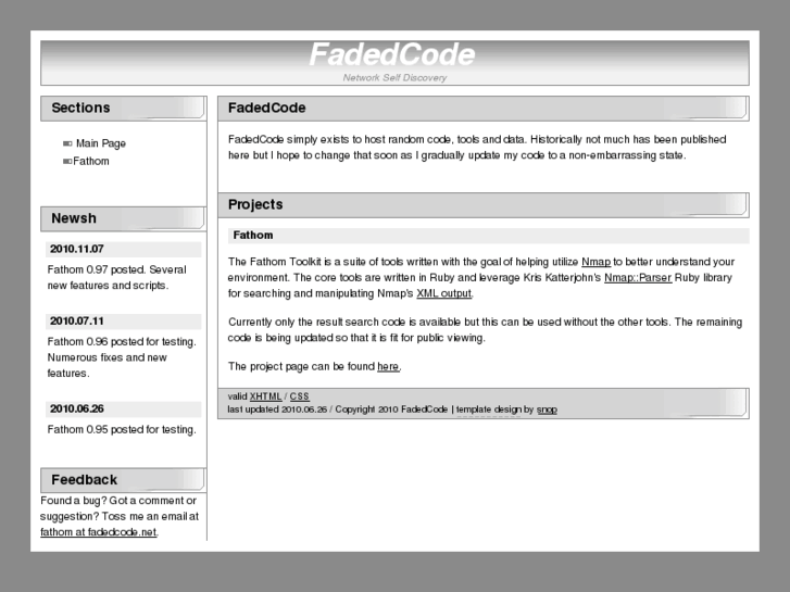 www.fadedcode.net