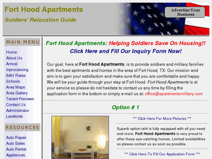 www.forthoodapartments.com