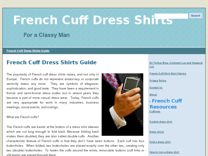 www.frenchcuffdressshirts.net