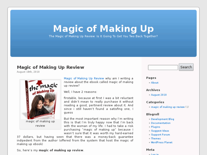 www.magicofmakingupreview.biz