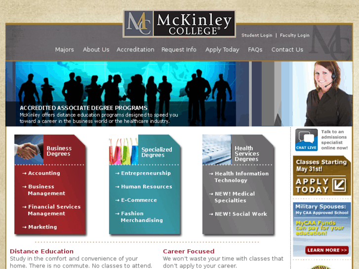 www.mckinleycollege.com