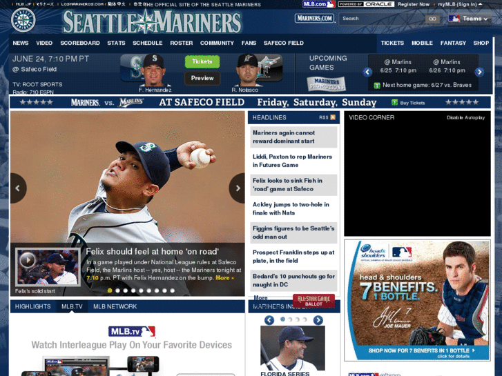 www.seattlemariners.net