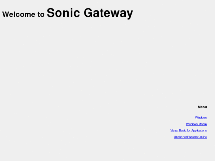 www.sonicgateway.net