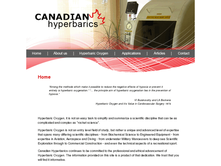 www.canadianhyperbarics.com