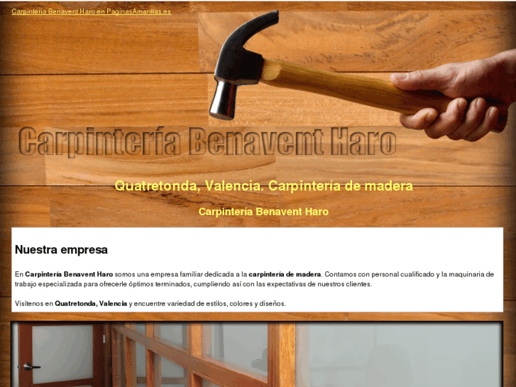 www.carpinteriabenaventharo.com