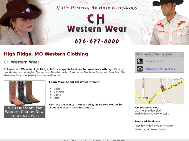 www.chwesternwear.com