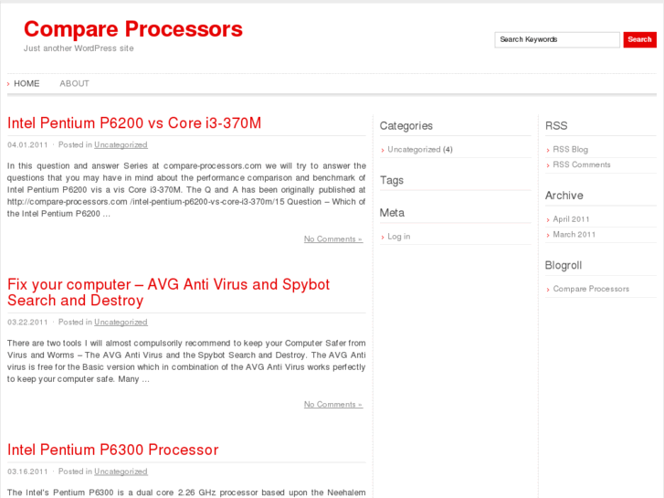 www.compare-processors.com