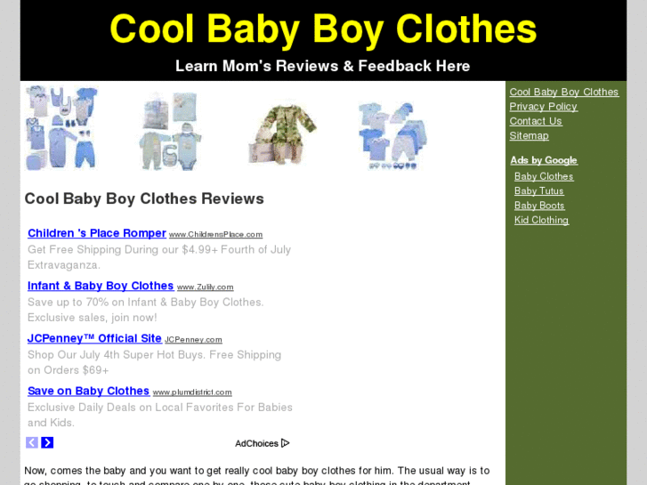 www.coolbabyboyclothes.org