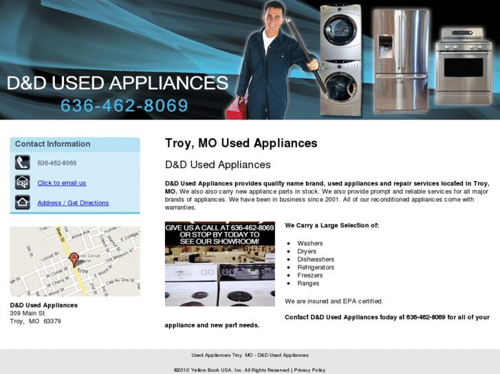 www.dandusedappliances.net