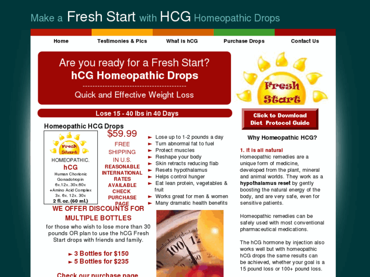 www.hcgfreshstart.net