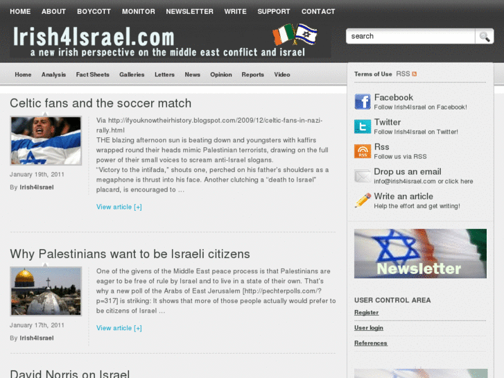 www.irish4israel.com