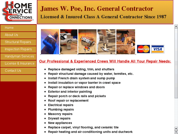 www.jamespoecontractor.com