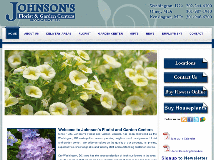 www.johnsonsflorists.com