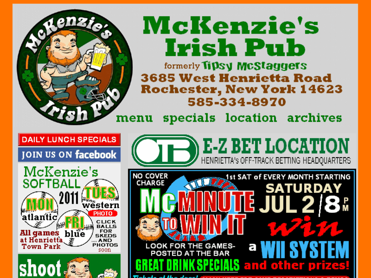 www.mckenziesirishpub.com