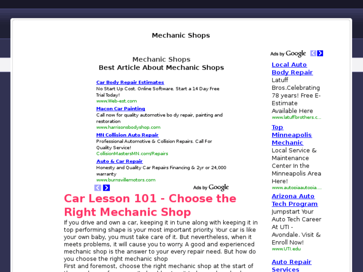 www.mechanicshops.net