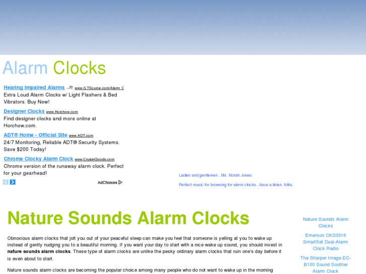 www.naturesoundsalarmclocks.net