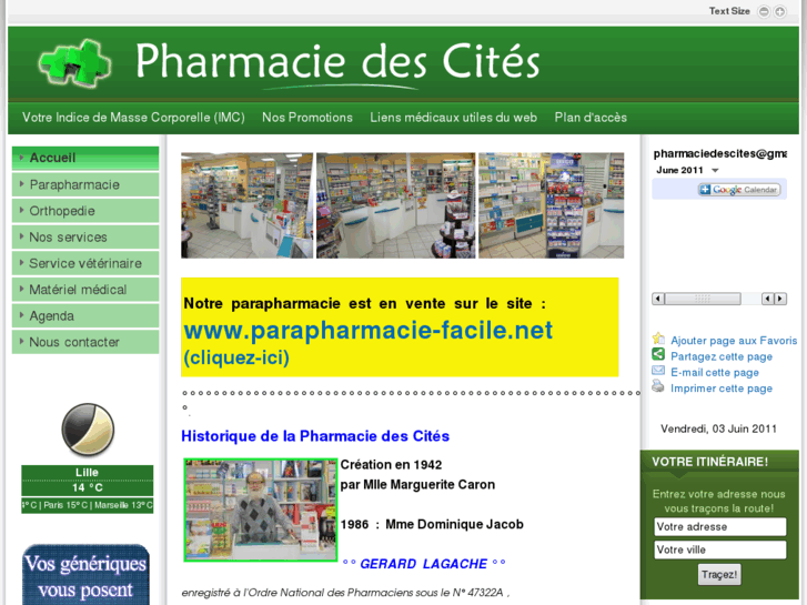 www.pharmacie-descites.com