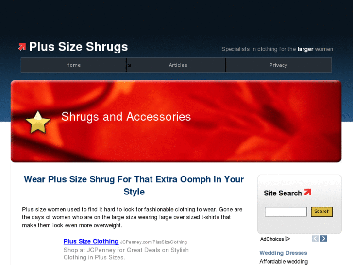 www.plussizeshrugs.com