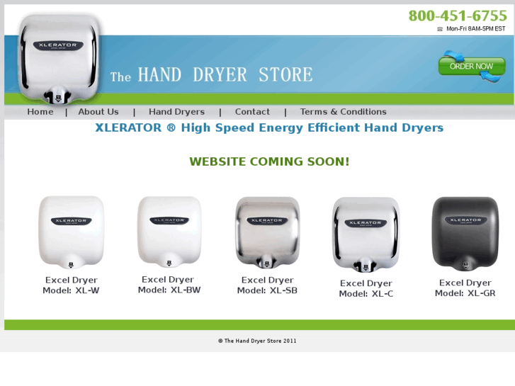 www.thehanddryerstore.com