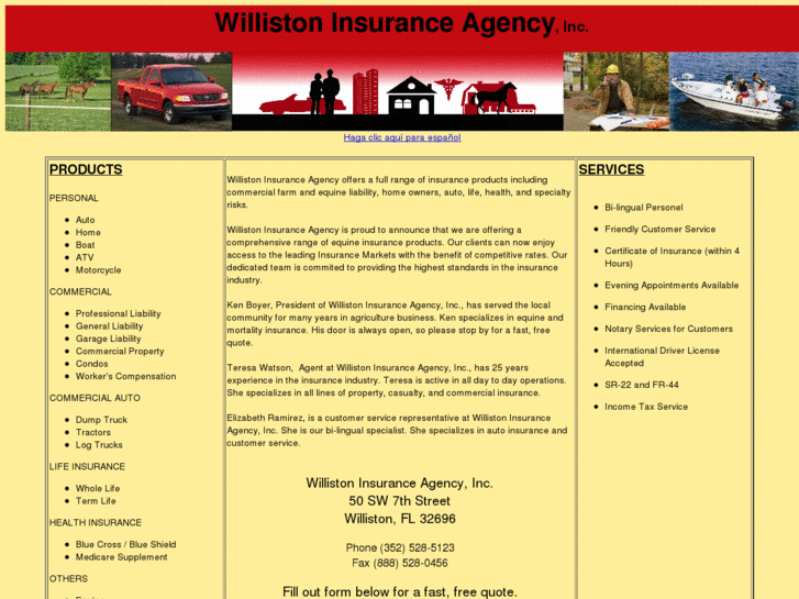 www.willistoninsuranceagency.com