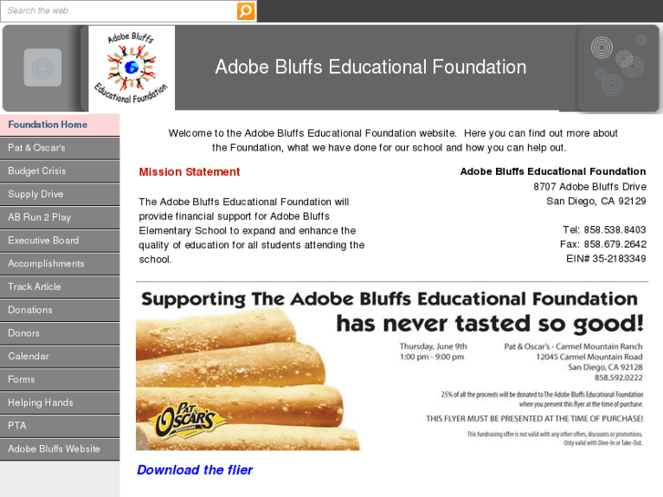 www.adobebluffsfoundation.org