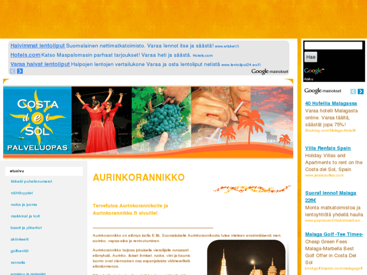 www.aurinkorannikko.com