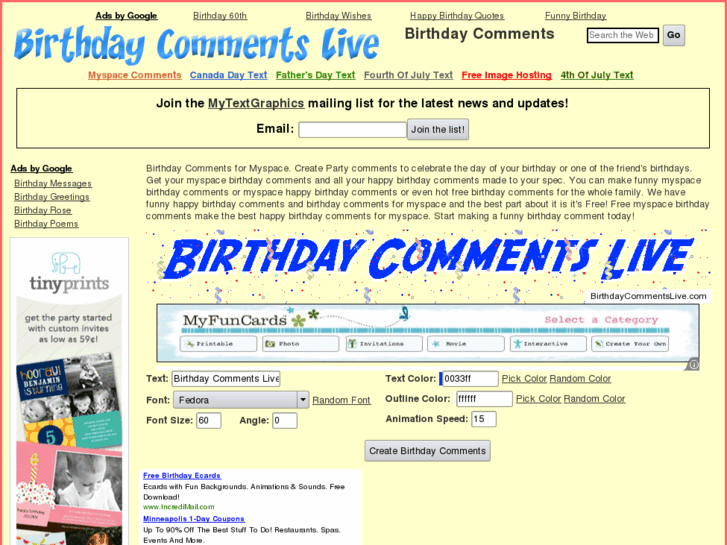 www.birthdaycommentslive.com