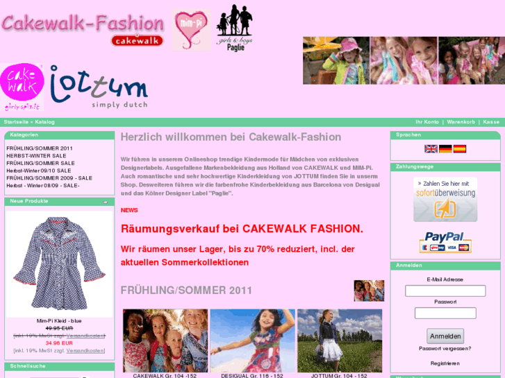 www.cakewalk-fashion.com