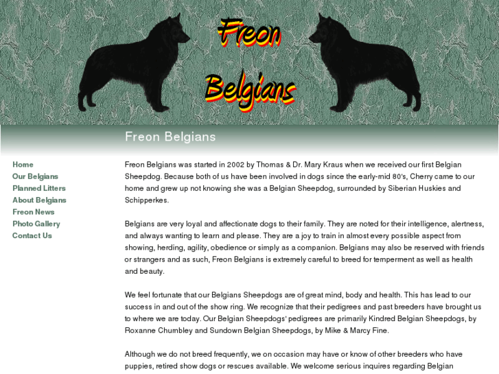 www.freonbelgians.com