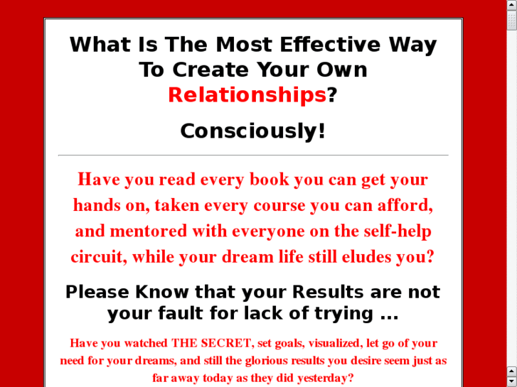 www.iamcreatingmyownrelationships.com