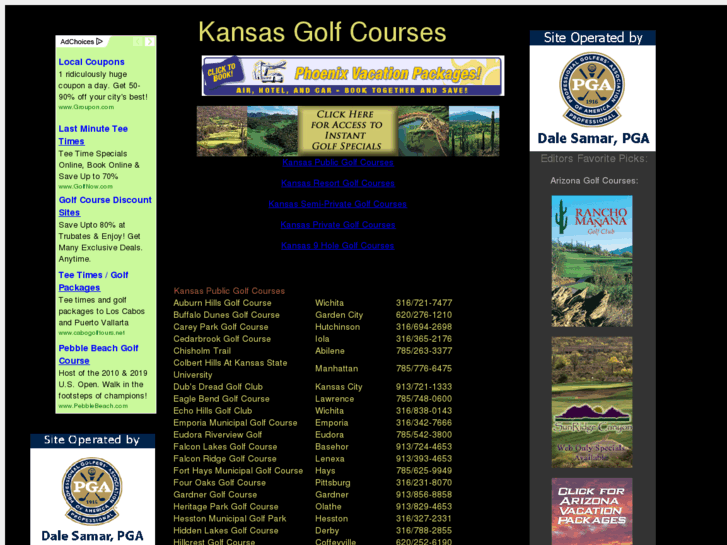 www.kansas-golfcourses.com