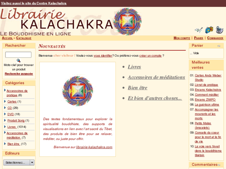 www.librairie-kalachakra.com