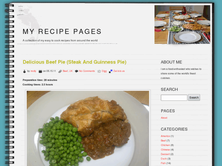 www.myrecipepages.com