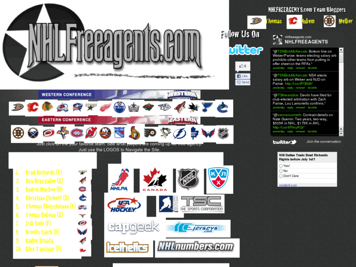 www.nhlfreeagents.com