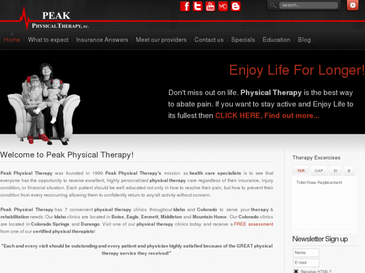 www.peakphysicaltherapy.net