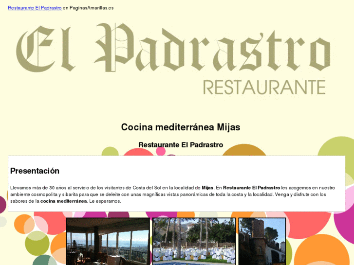 www.restauranteelpadrastro.es