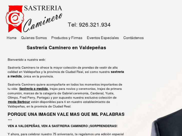 www.sastreriacaminero.com