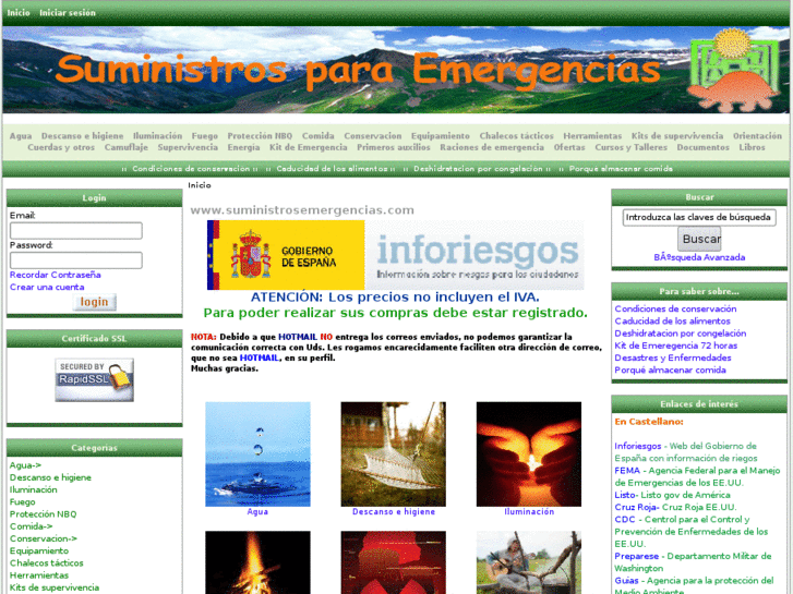 www.suministrosemergencias.es