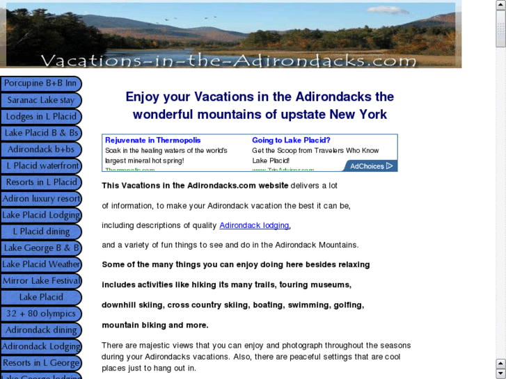 www.vacation-in-the-adirondacks.com