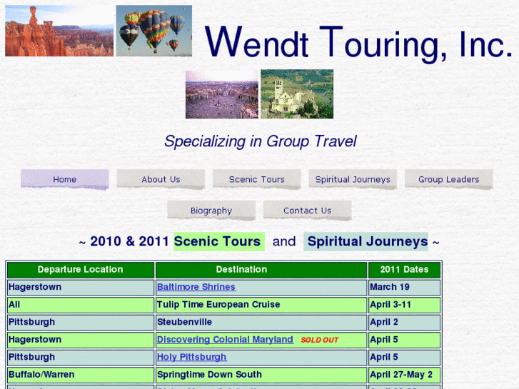 www.wendttouring.com