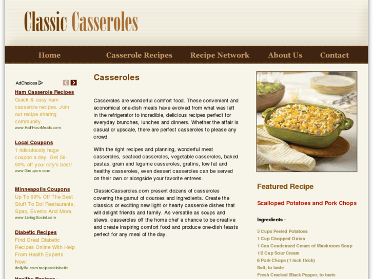 www.classiccasseroles.com