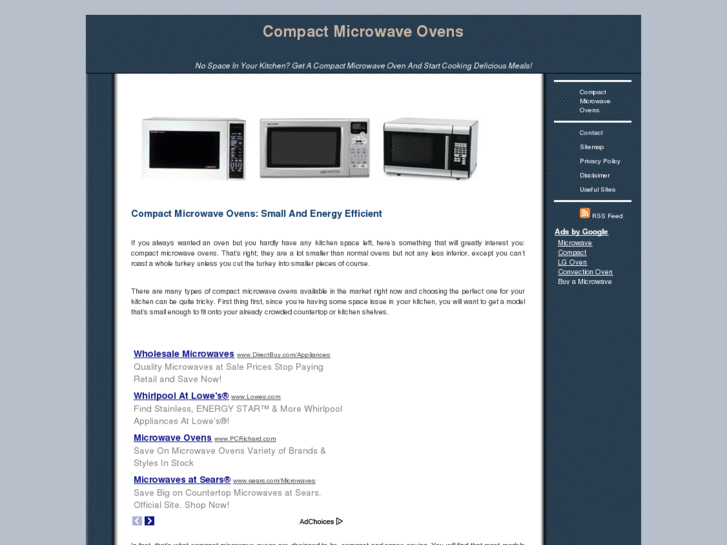 www.compactmicrowaveovens.org