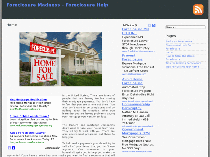 www.foreclosuremadness.net