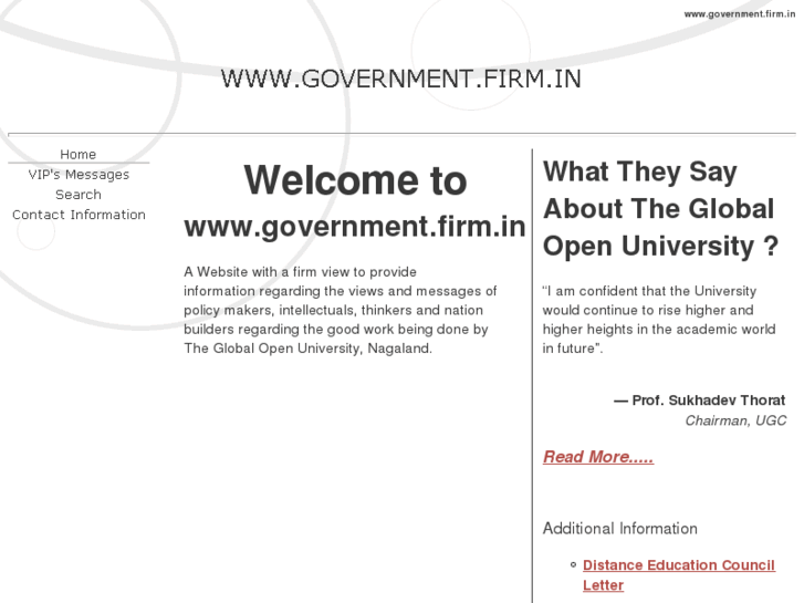 www.government.firm.in