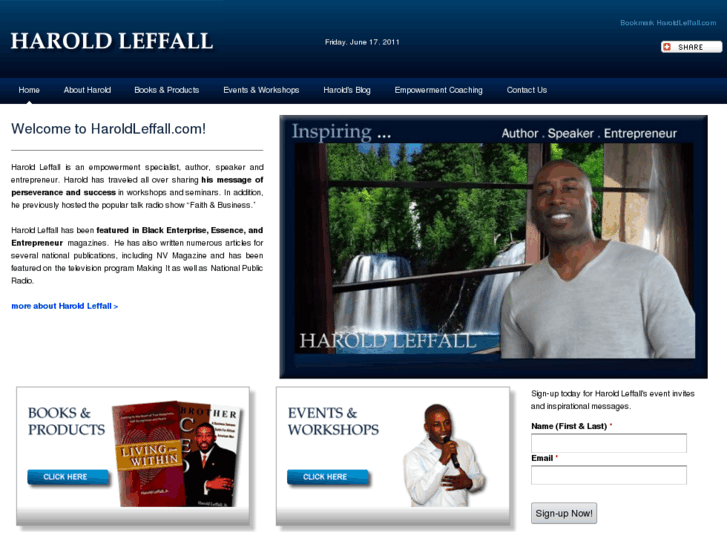 www.haroldleffall.com