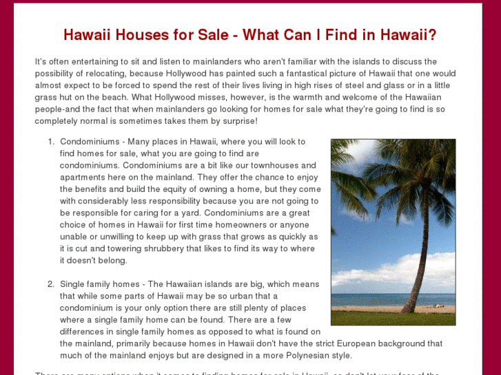 www.hawaii-houses.net