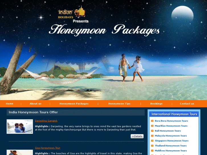 www.honeymoonpackages.biz