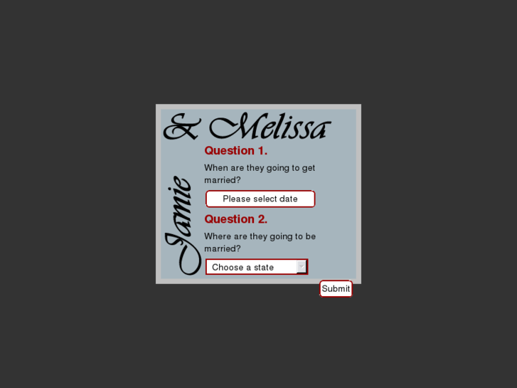 www.jamieandmelissa.com