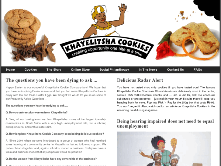 www.khayelitshacookies.com