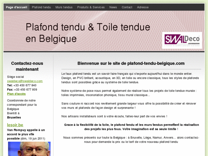 www.plafond-tendu-belgique.com